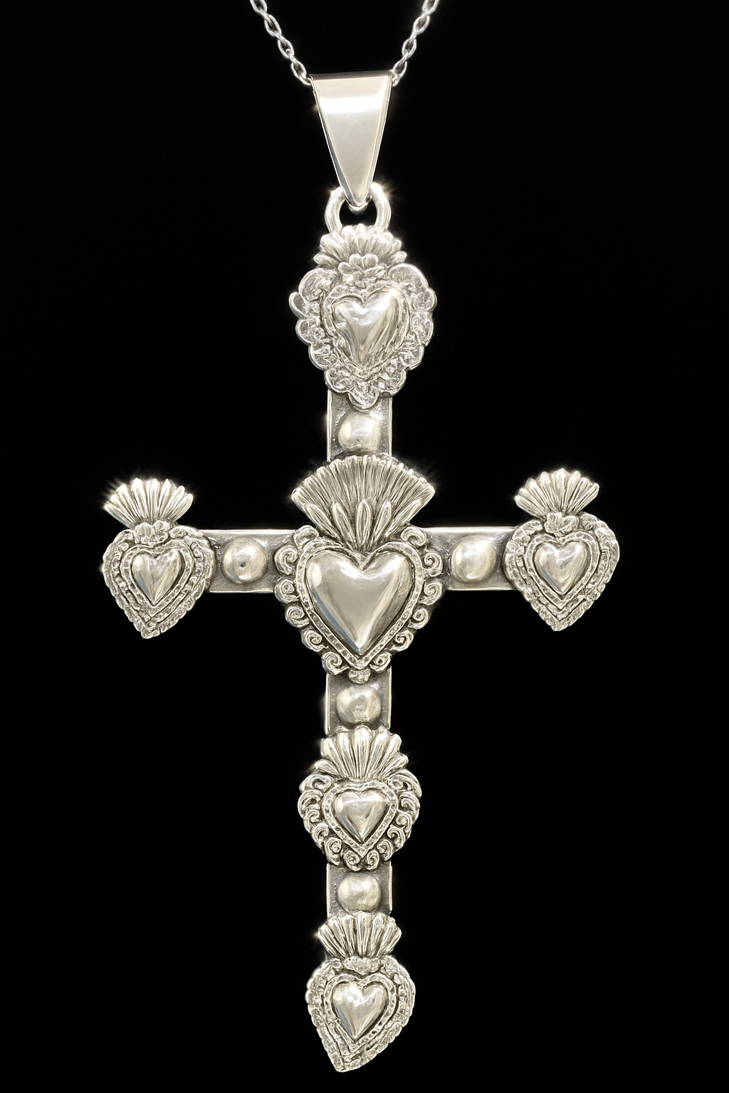 Sacred Heart Pendant, a Symbol of Love and Faith