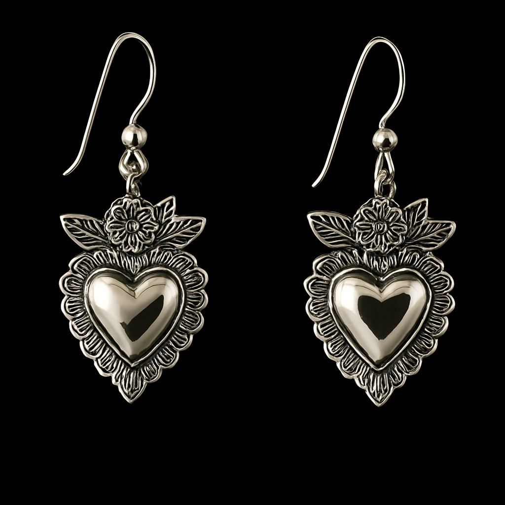 Sacred Heart Earings